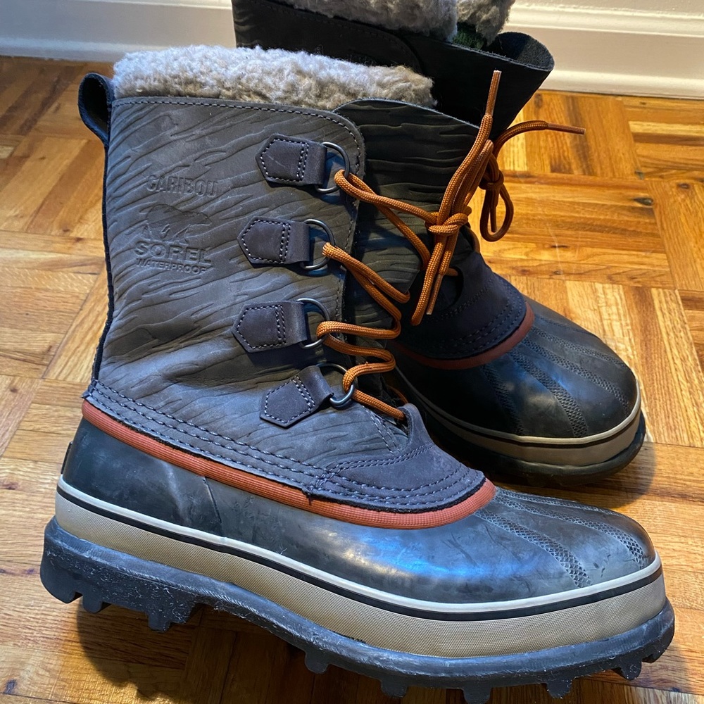 Sorel Caribou Leather Winter Boots